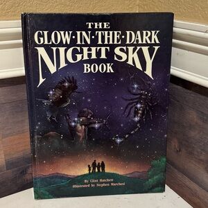 Vintage Glow-in-the-Dark Night Sky Book Stars Seasons Astronomy